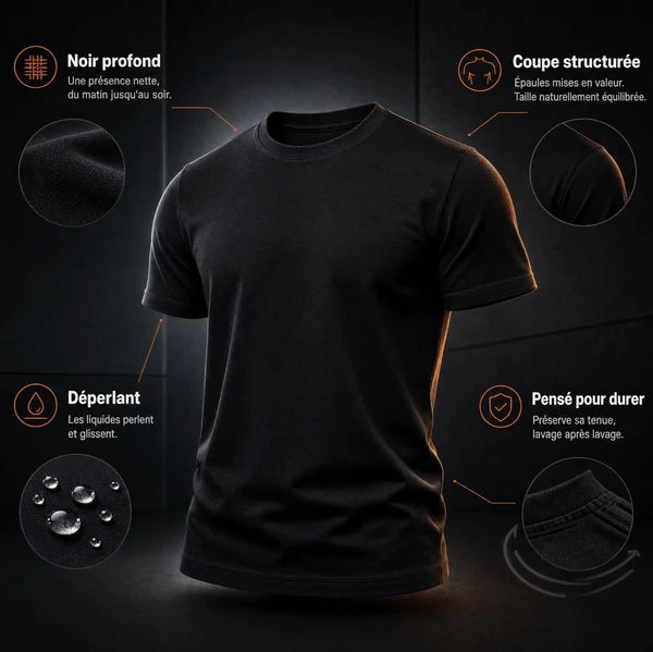 T-Shirt Anti-Taches™ - Fini les Vêtements Fichus en Un Repas